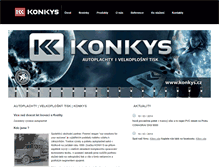 Tablet Screenshot of kon-kys.cz